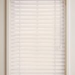 Beyaz Renk Ahşap Jaluzi