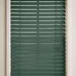 Koyu Yeşil Renk Ahşap Jaluzi