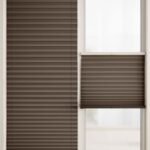 Koyu Kahverengi Renk Plise Perde