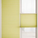 Limon Sarısı Renk Plise Perde