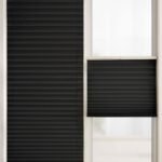 Siyah Renk Plise Perde